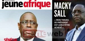 Macky Sall dans Jeune Afrique