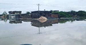 quartiers sous les eaux