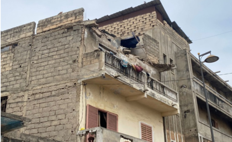 Urgent – Médina : L’effondrement du pan d’un immeuble fait cinq blessés (Photo)