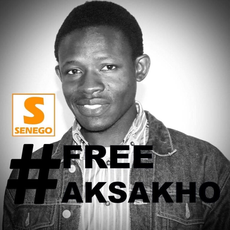 Urgent : Le journaliste Abdou Khadre Sakho de Senego libre !