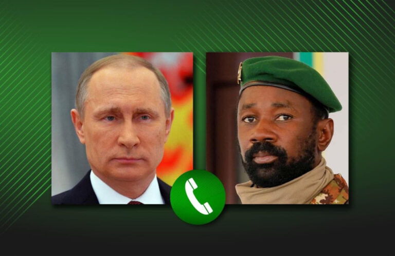 Crise au Niger : Entretien téléphonique entre Poutine et Goïta, ce qui s’est passé