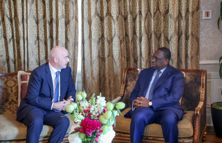 NEW YORK : tête-à-tête entre le Président Macky Sall et le patron de la FIFA