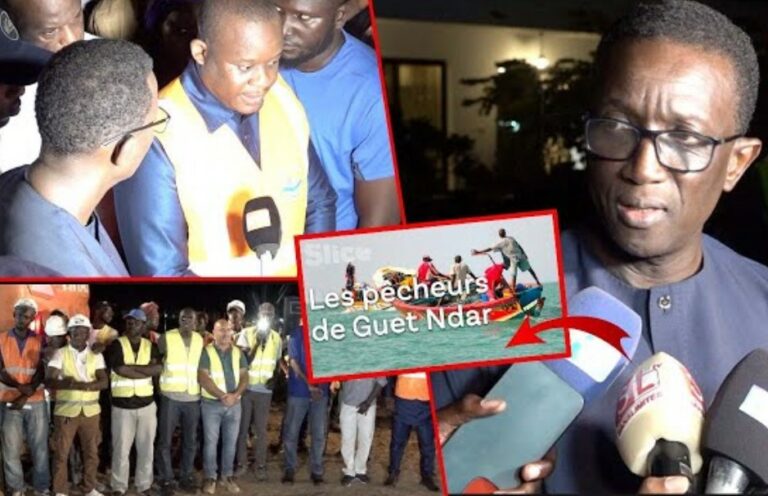Vidéo – Rencontre avec les pêcheurs de Gueth Ndar, le premier ministre Amadou Ba chaleureusement accueilli
