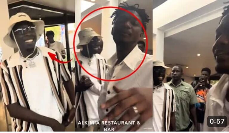 (vidéo)-INATTENDU : Ngaaka Blindé et Akhlou Brick s’affichent en toute complicité