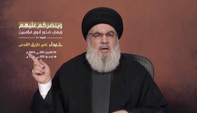 Les États-Unis sont «entièrement responsables» de la guerre à Gaza, selon le chef du Hezbollah