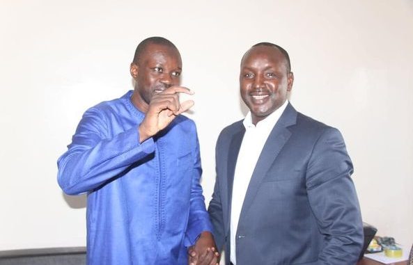Cap Manuel : Cheikh Tidiane Dieye reçu par Ousmane Sonko