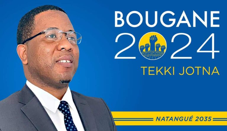 Bougane Gueye a déposé son dossier de candidature au Conseil constitutionnel
