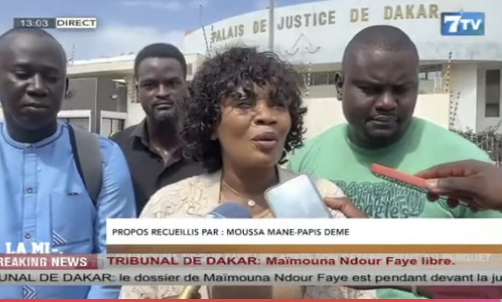 Après sa libération: Maimouna Ndour détaille les charges retenus