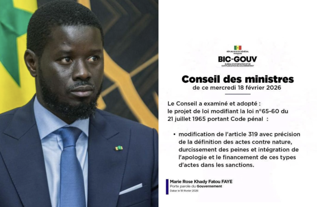 Acte de contre nature : Le Président prend une décision ferme