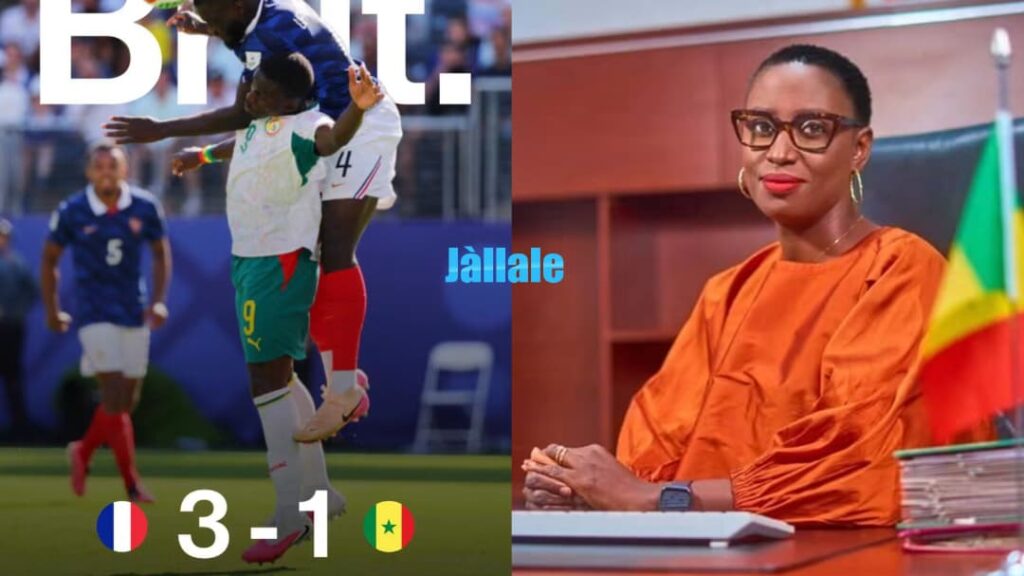 Après la défaite 3-1 du Sénégal face à la France, Clotilde Djirèye Coly ciblée sur les réseaux sociaux : plusieurs voix prennent sa défense