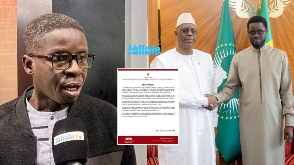 Soutien à Macky Sall : Ayoba Faye évoque un « revirement spectaculaire » de Diomaye