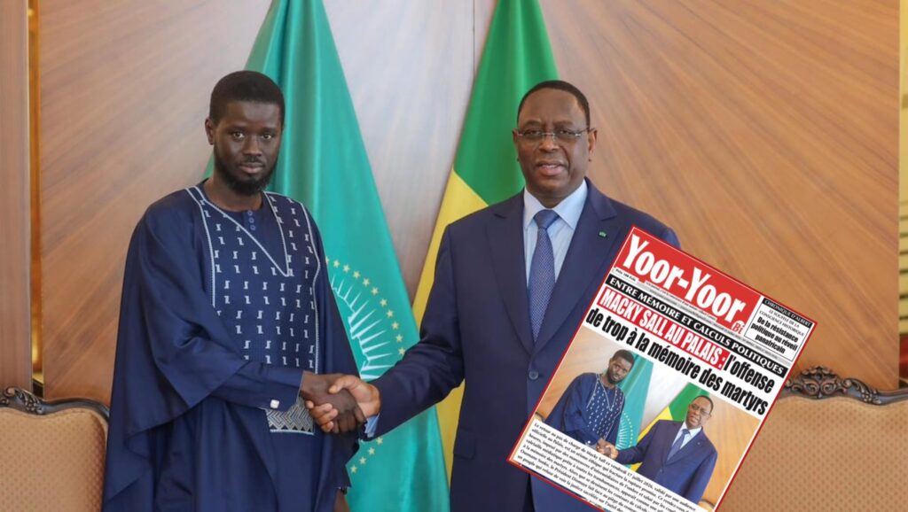 Macky Sall au Palais : L’ offense de trop à la mémoire des martyrs